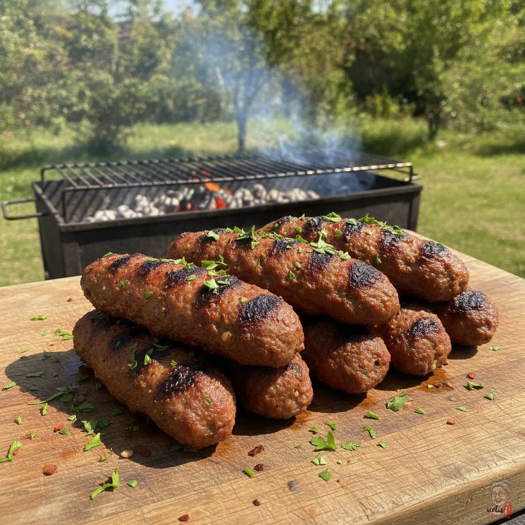 Adana Köfte — Kohlegrill