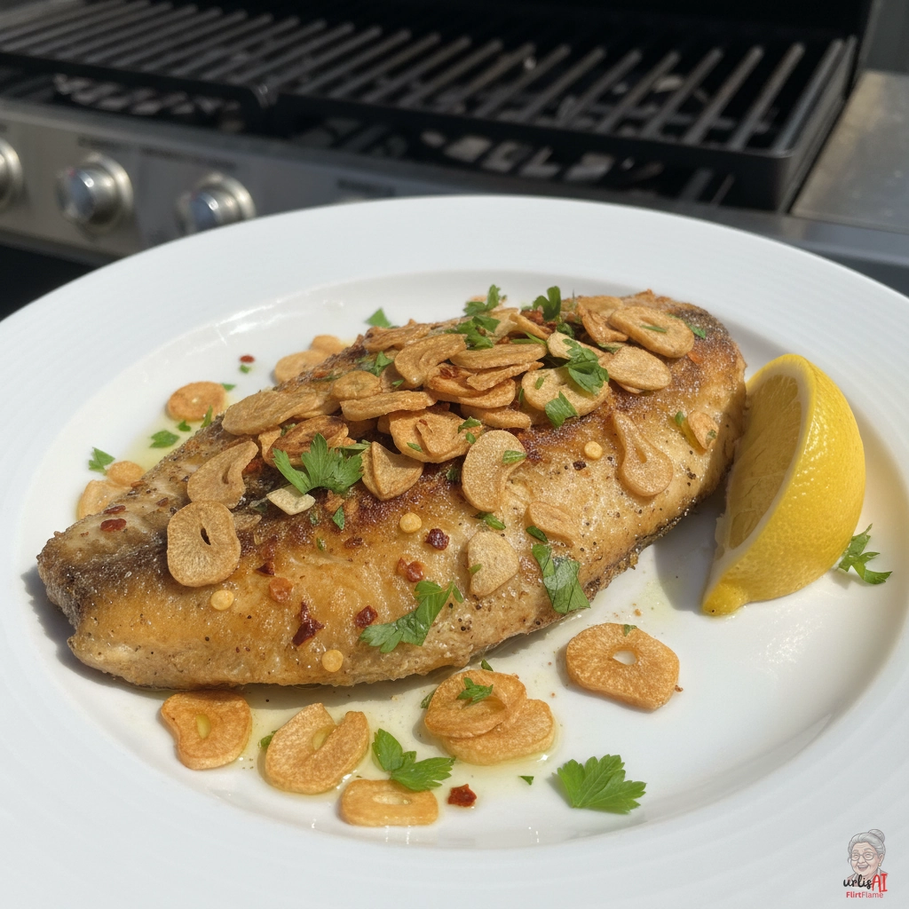 Aglio Tilapiafilets — Gasgrill