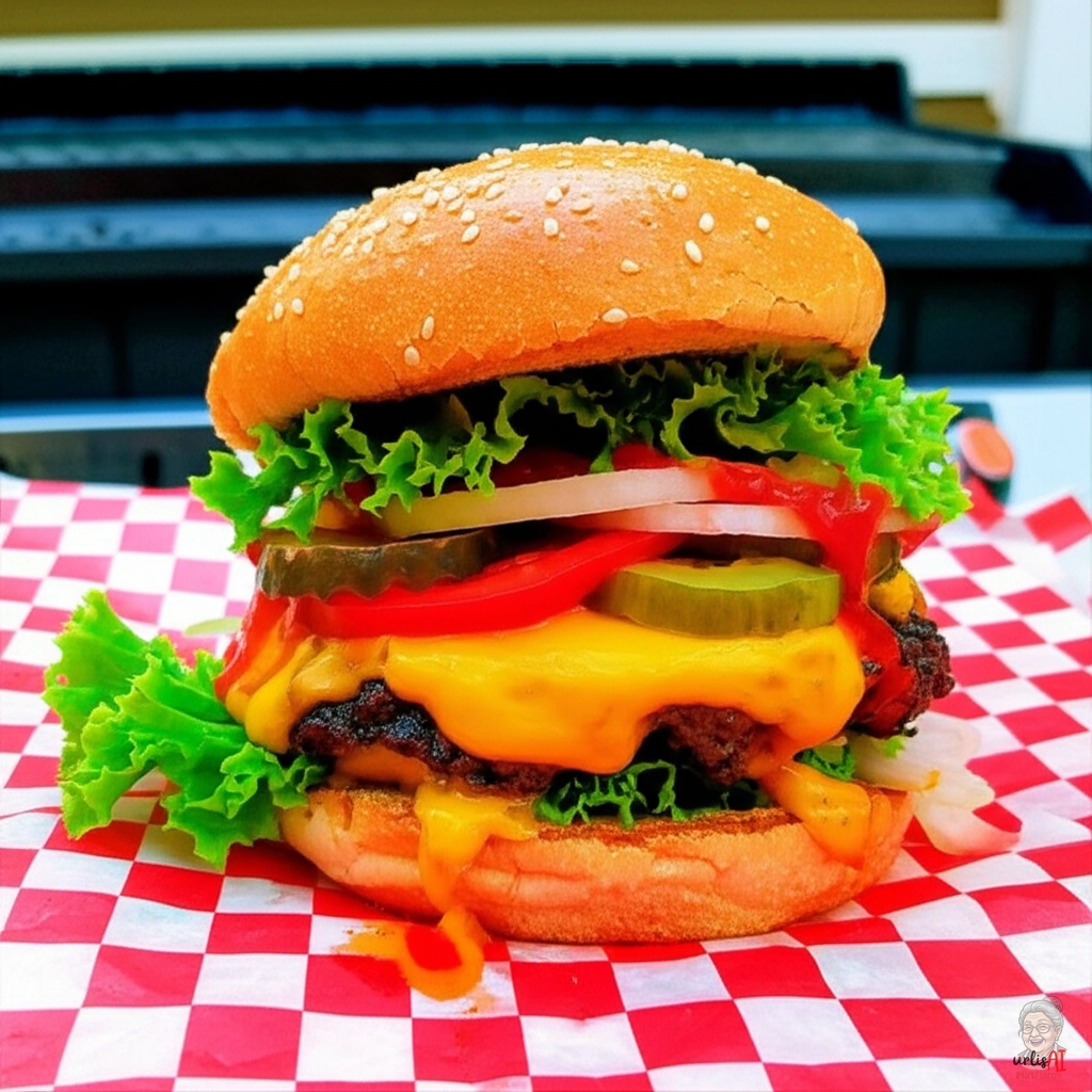 All American Burger — Gasgrill