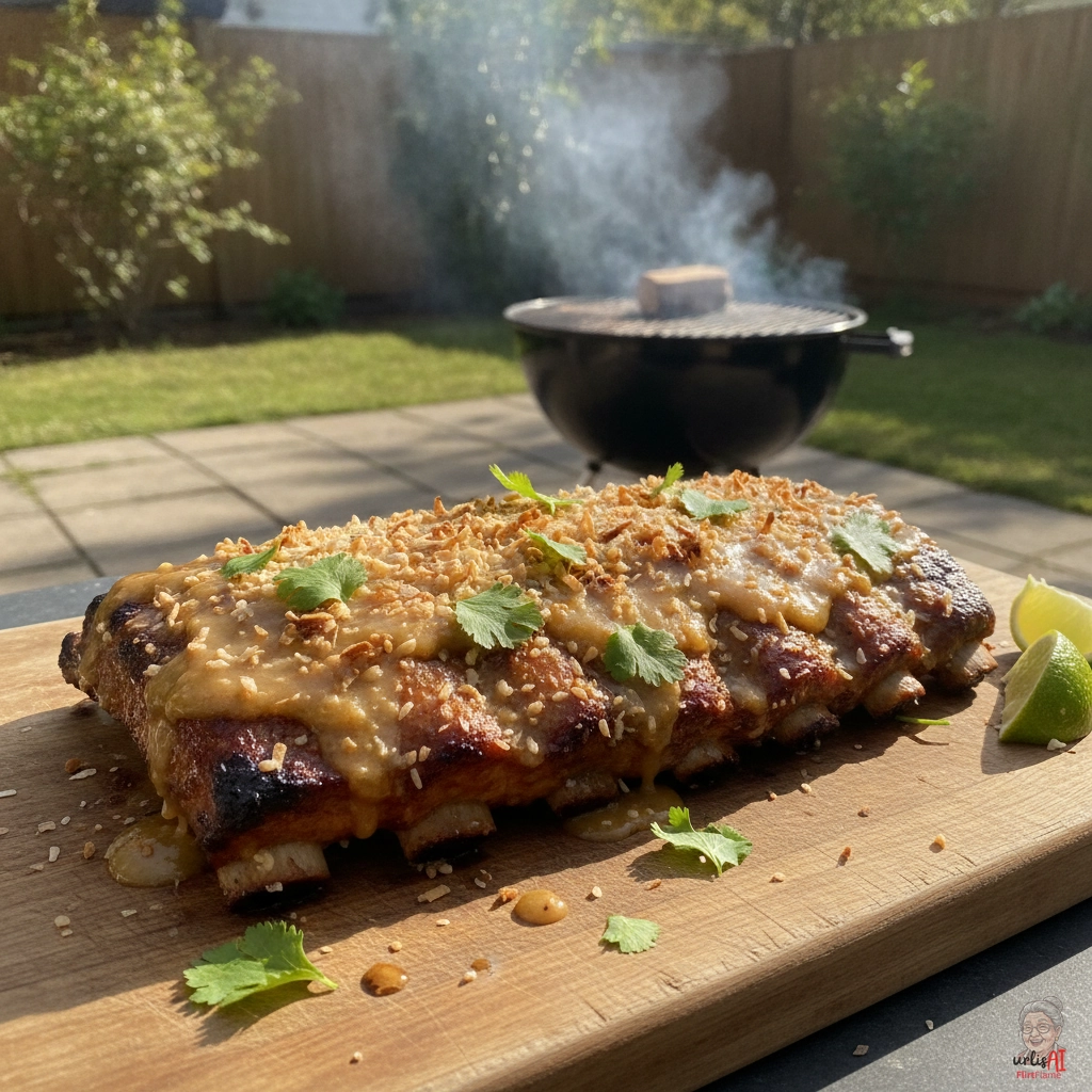 Aloha Tropical Ribs — Kohlegrill