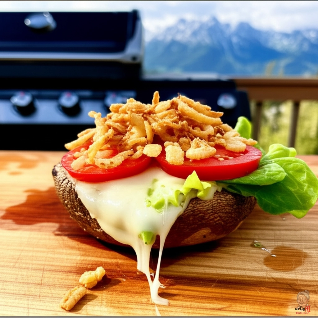 Alpengipfels Käseschmelze — Gasgrill