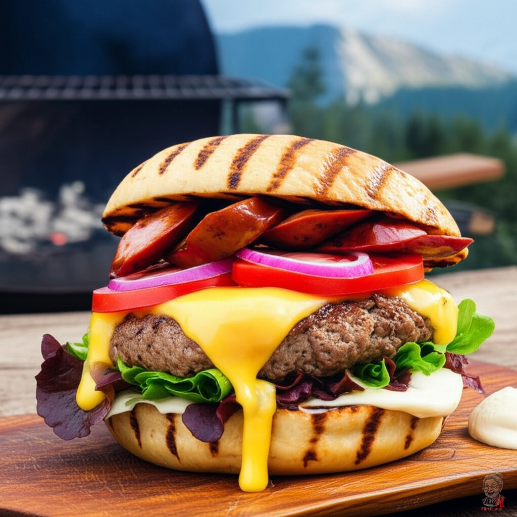 Alpine Ember Burger — Kohlegrill