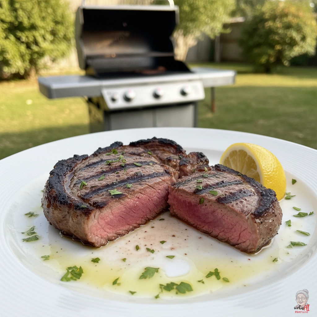 Amalfi Zitronenkalbssteaks — Gasgrill