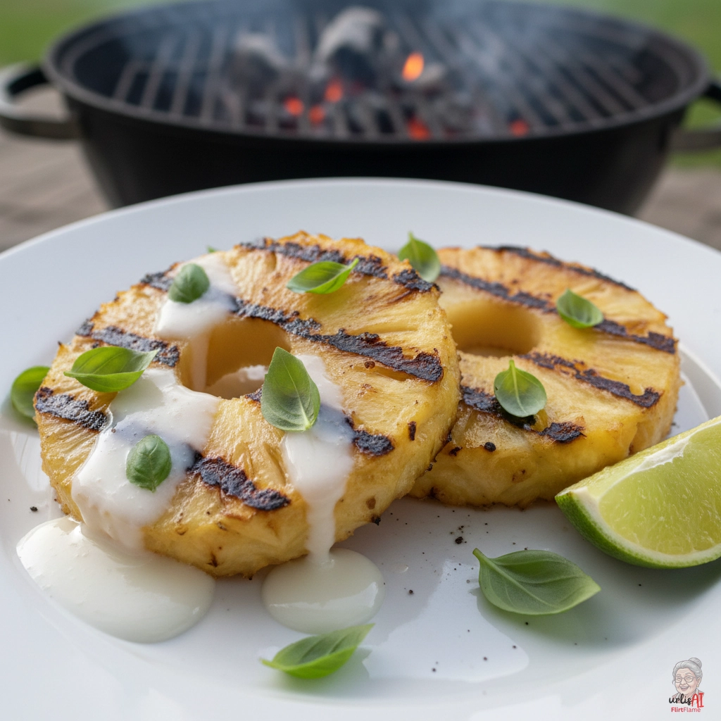 Ananas Basilico Lime — Kohlegrill