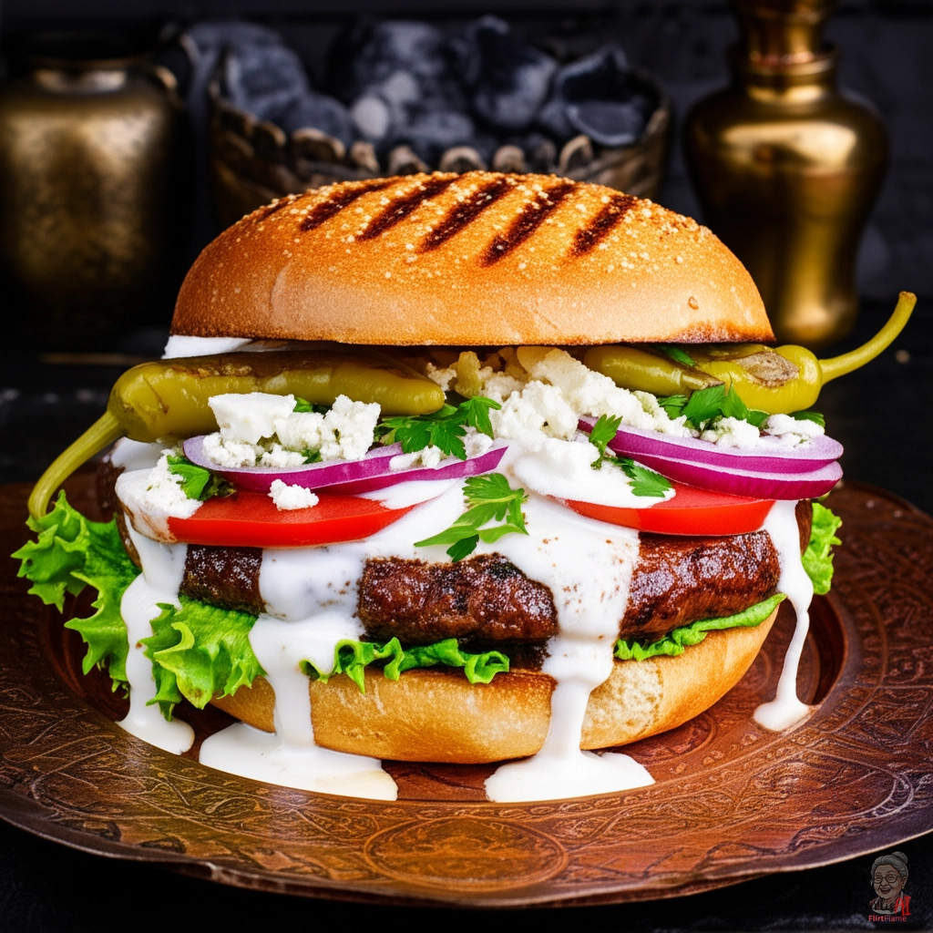 Ankara Kebab Burger — Kohlegrill