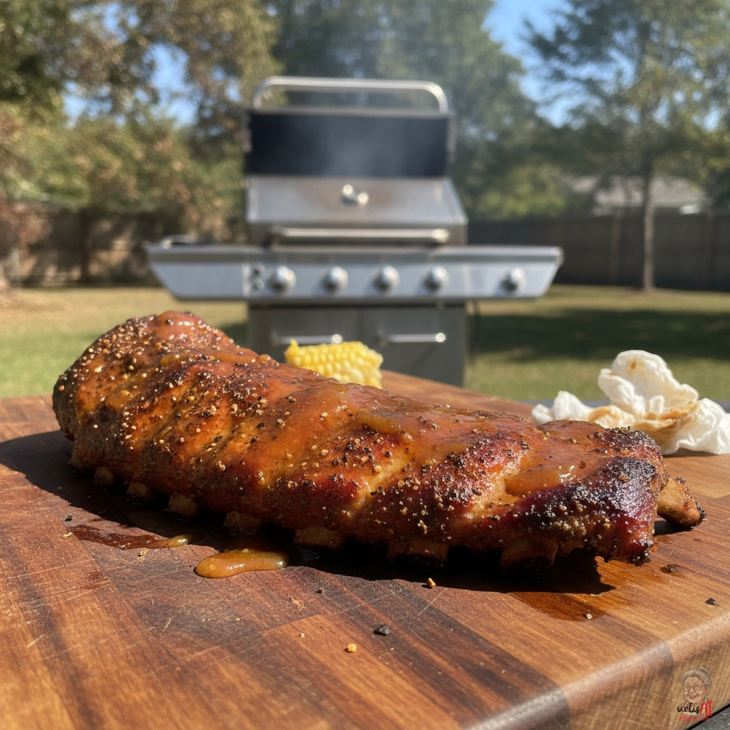 Apple Cider Ribs — Gasgrill