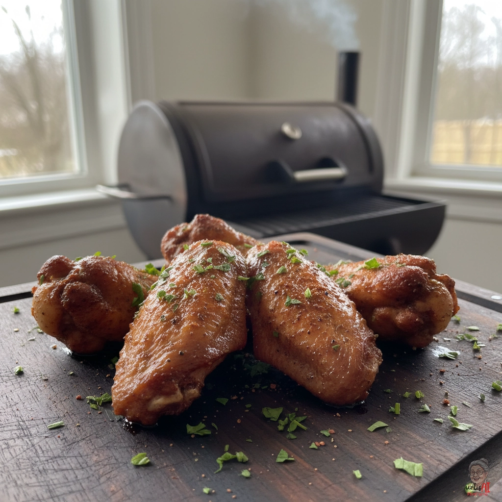 Apple Smoke Wings — Smoker