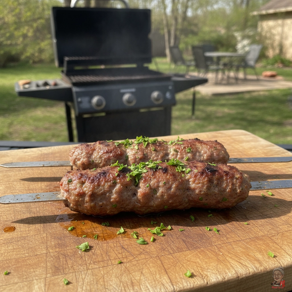 Armenian Spieß Kebab — Gasgrill
