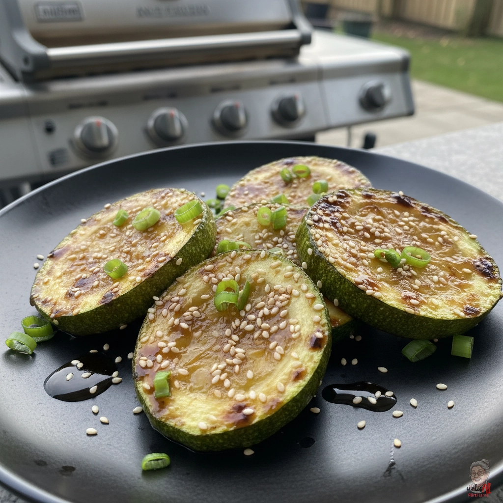 Asia Zucchini — Gasgrill