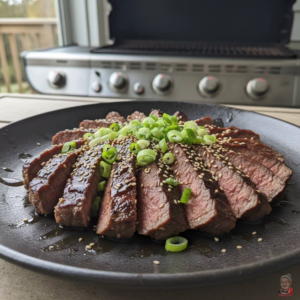 Asian Flank — Gasgrill