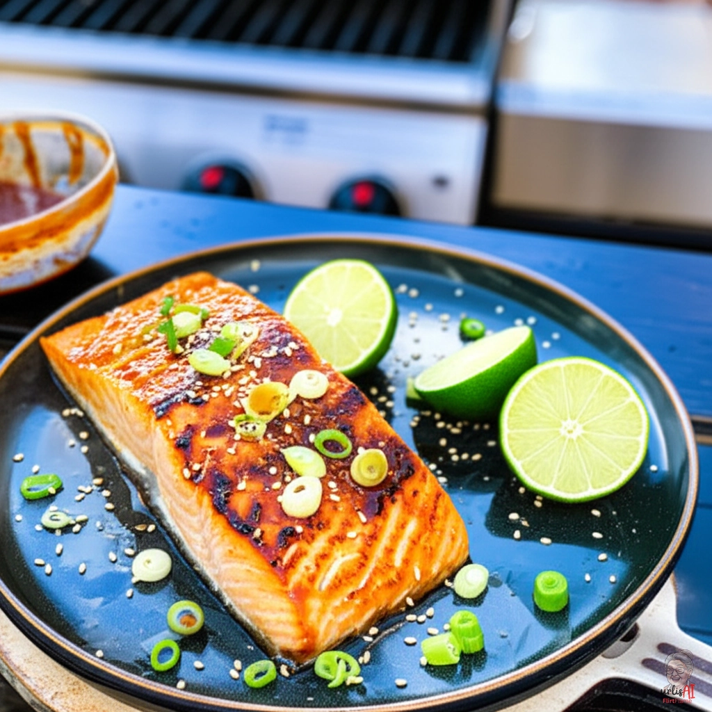 Asian Ginger Salmon — Gasgrill