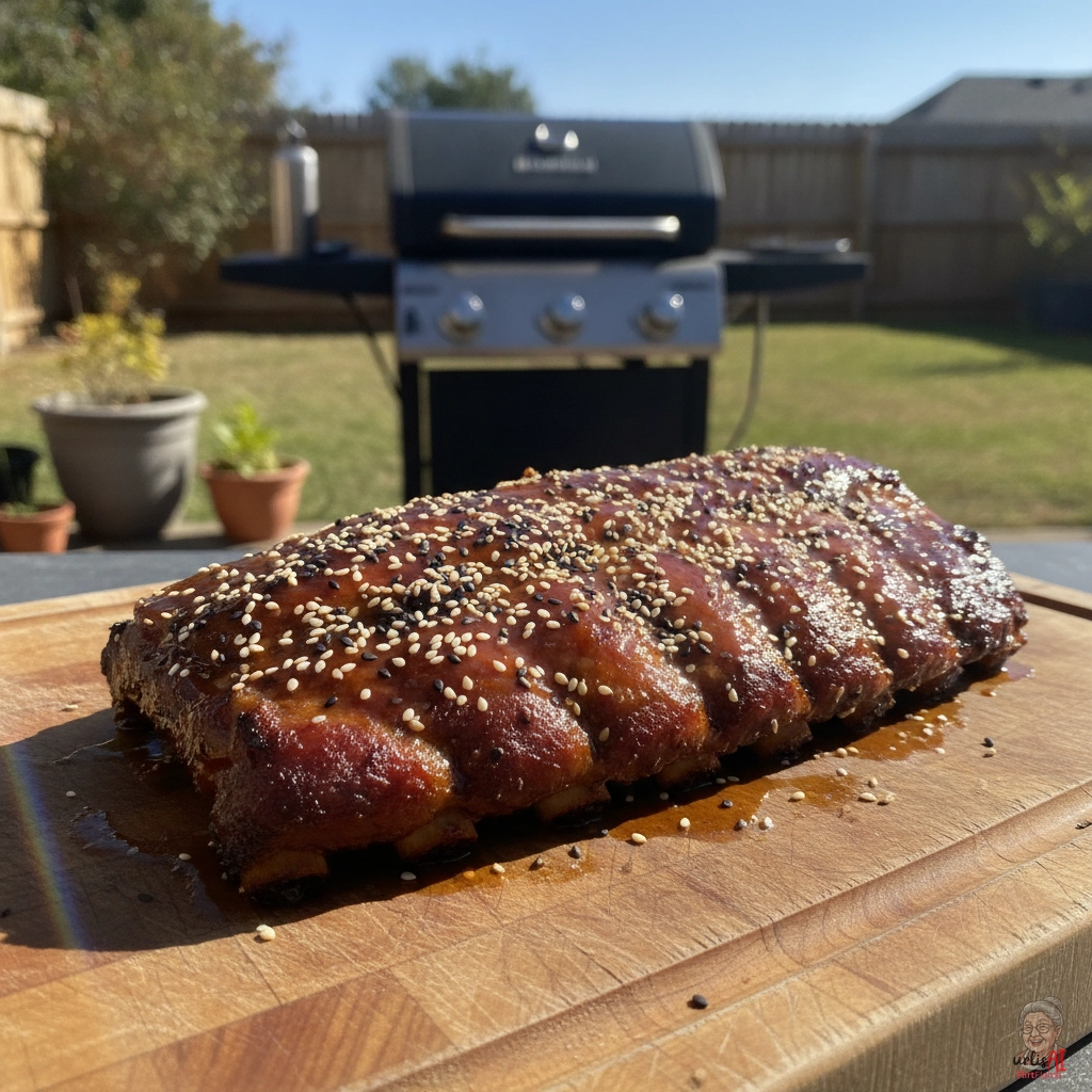 Asian Glazed Spareribs — Gasgrill
