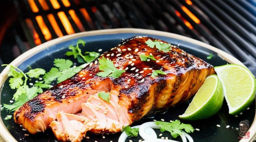 Asian Salmon — Kohlegrill