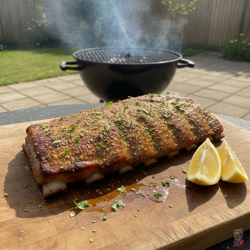 Athen Oregano Ribs — Kohlegrill