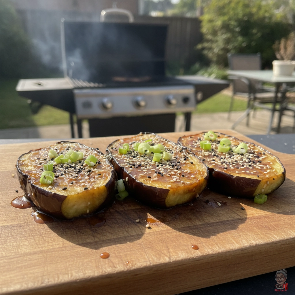 Aubergine Umami — Gasgrill