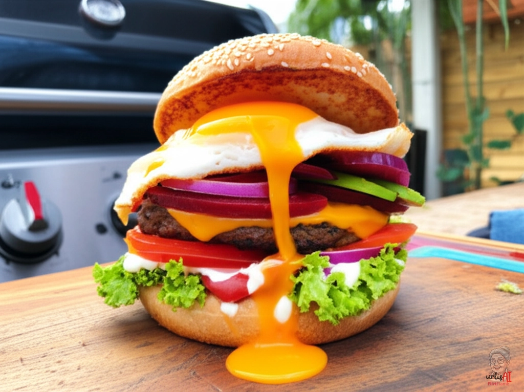 Auckland Burger — Gasgrill