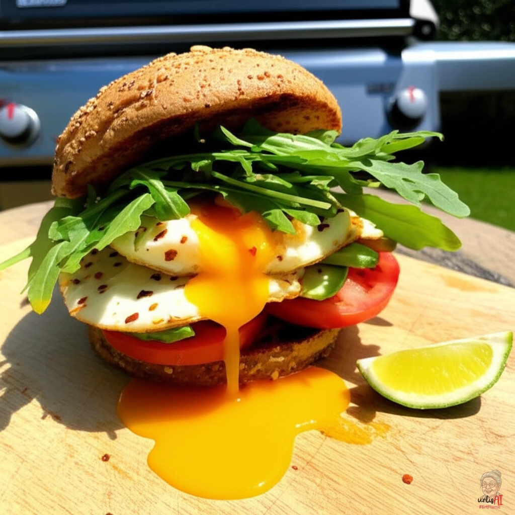 Avocados Sonnengruß — Gasgrill