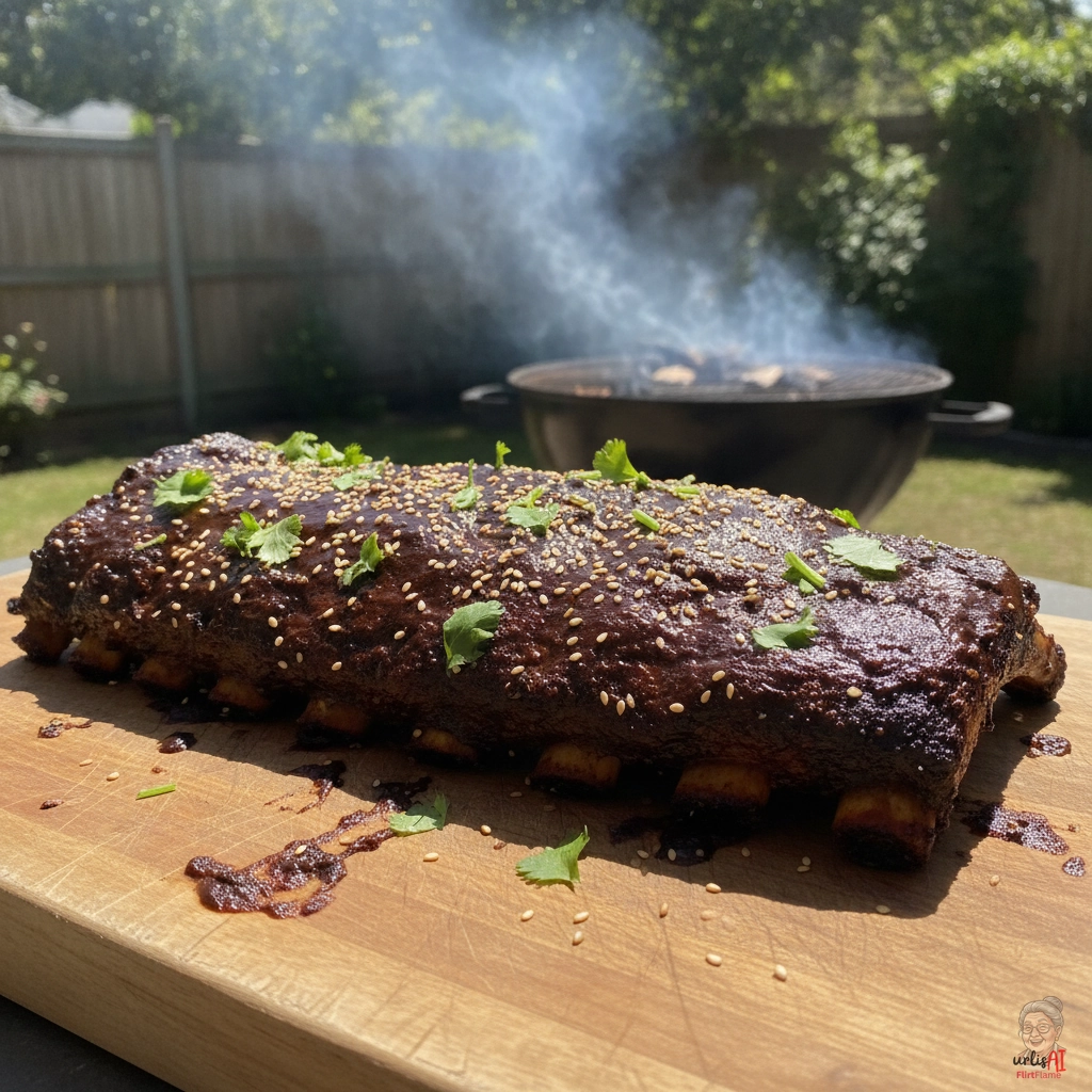 Aztec Mole Ribs — Kohlegrill