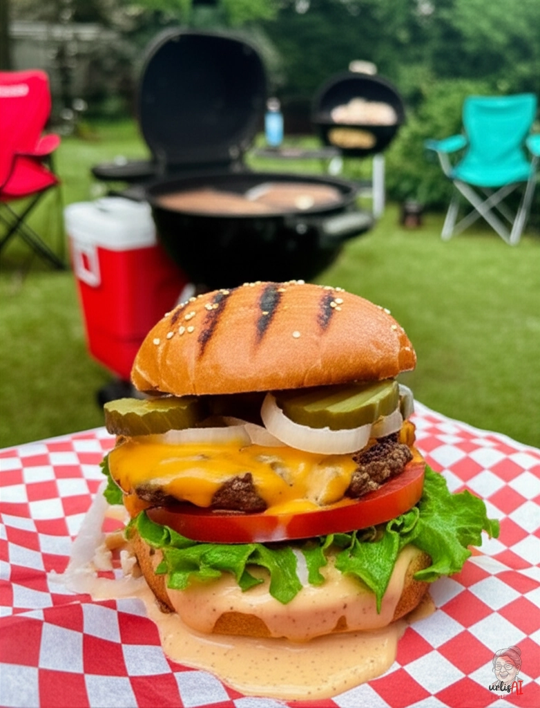 Backyard Classic Burger — Kohlegrill