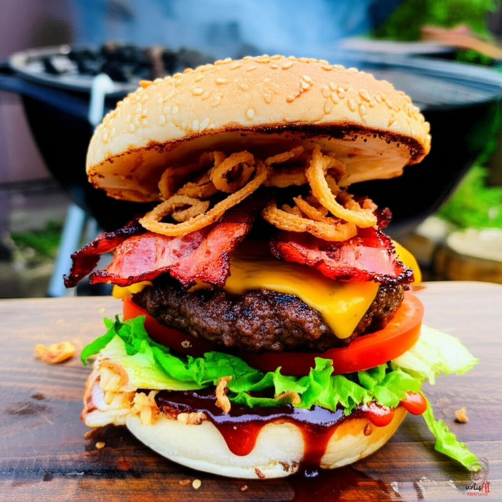 Bacon Beast Burger — Kohlegrill