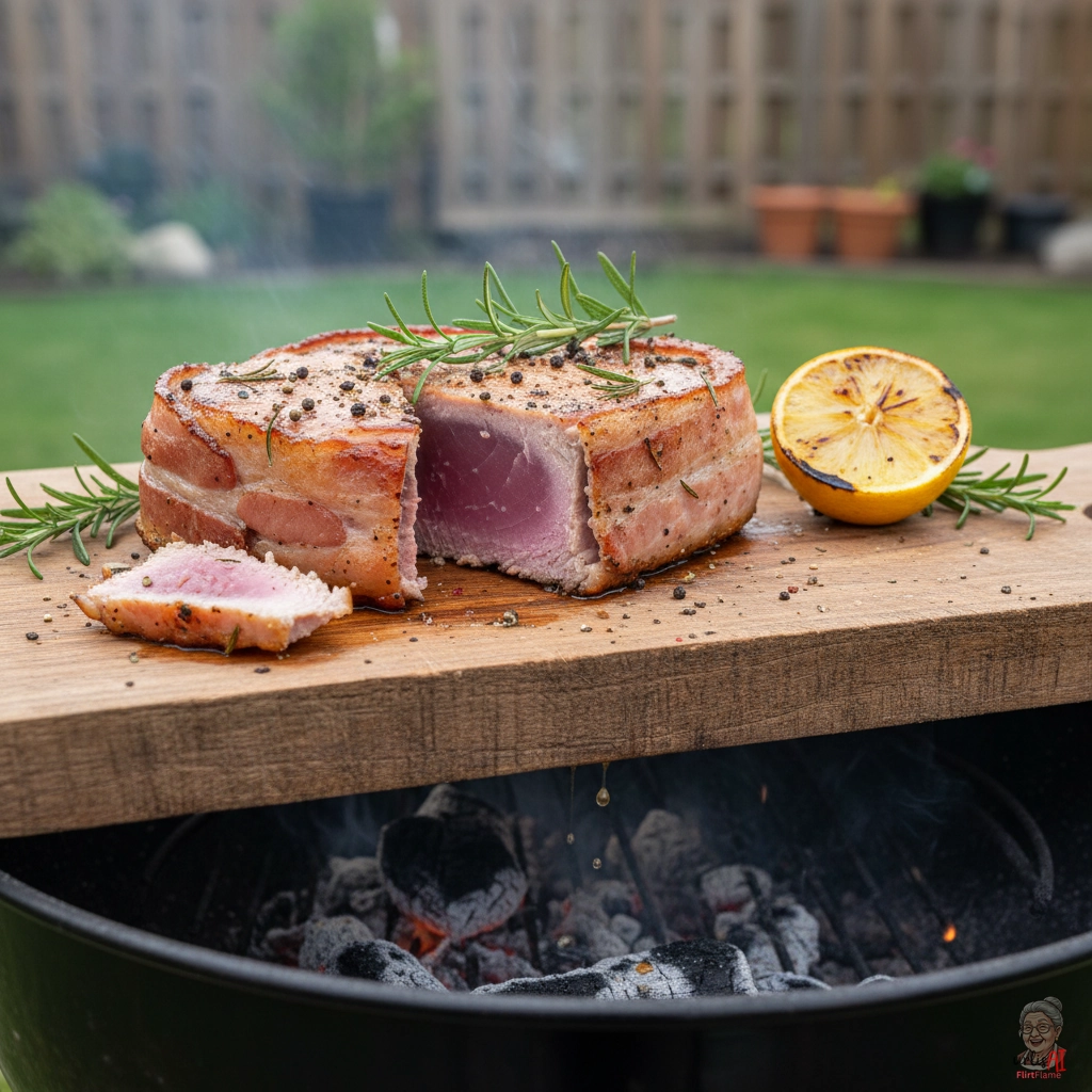 Bacon Kohletuna — Kohlegrill