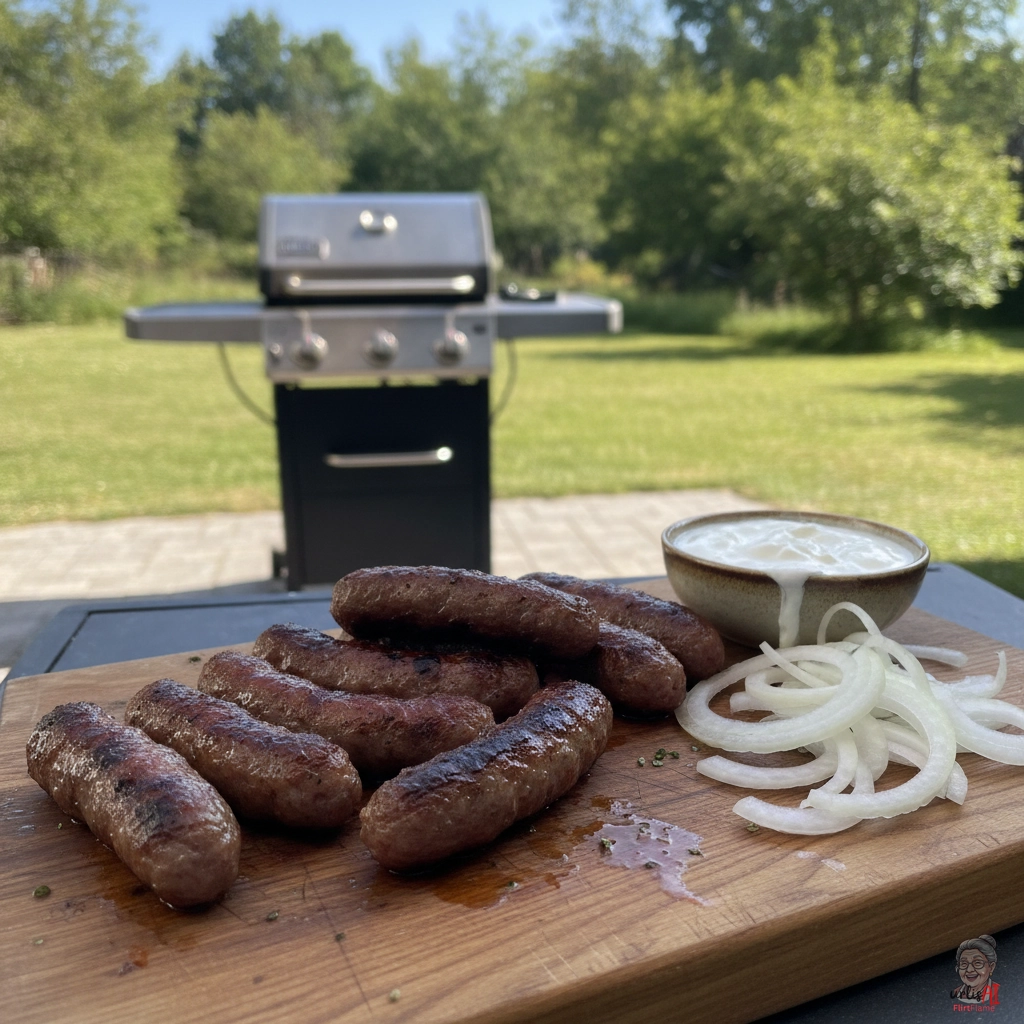 Balkan Joghurt Röllchen — Gasgrill