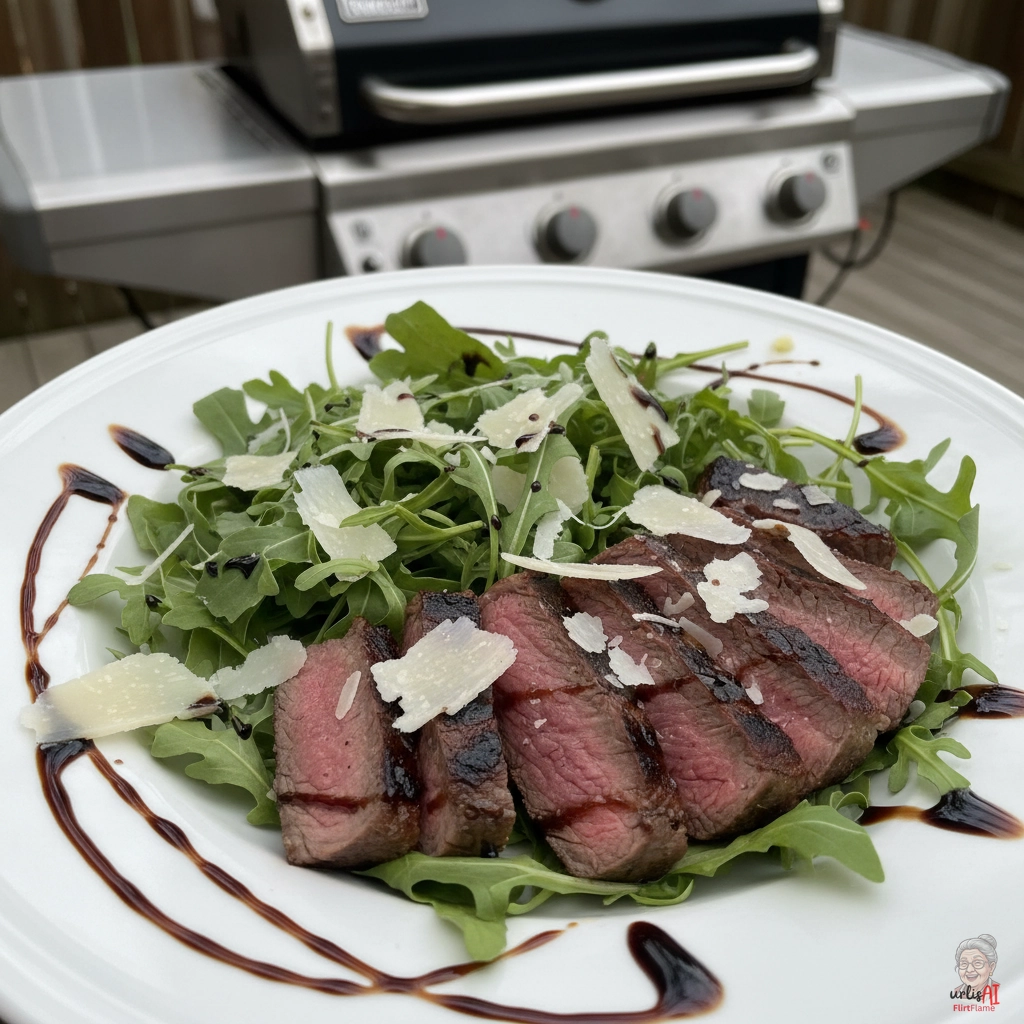Balsamic Flank — Gasgrill
