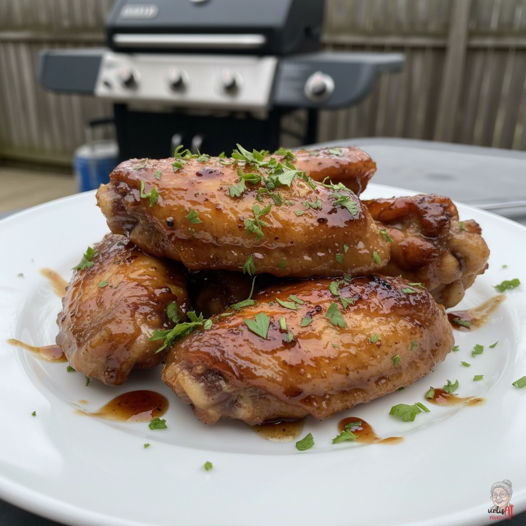 Balsamic Glaze Wings — Gasgrill