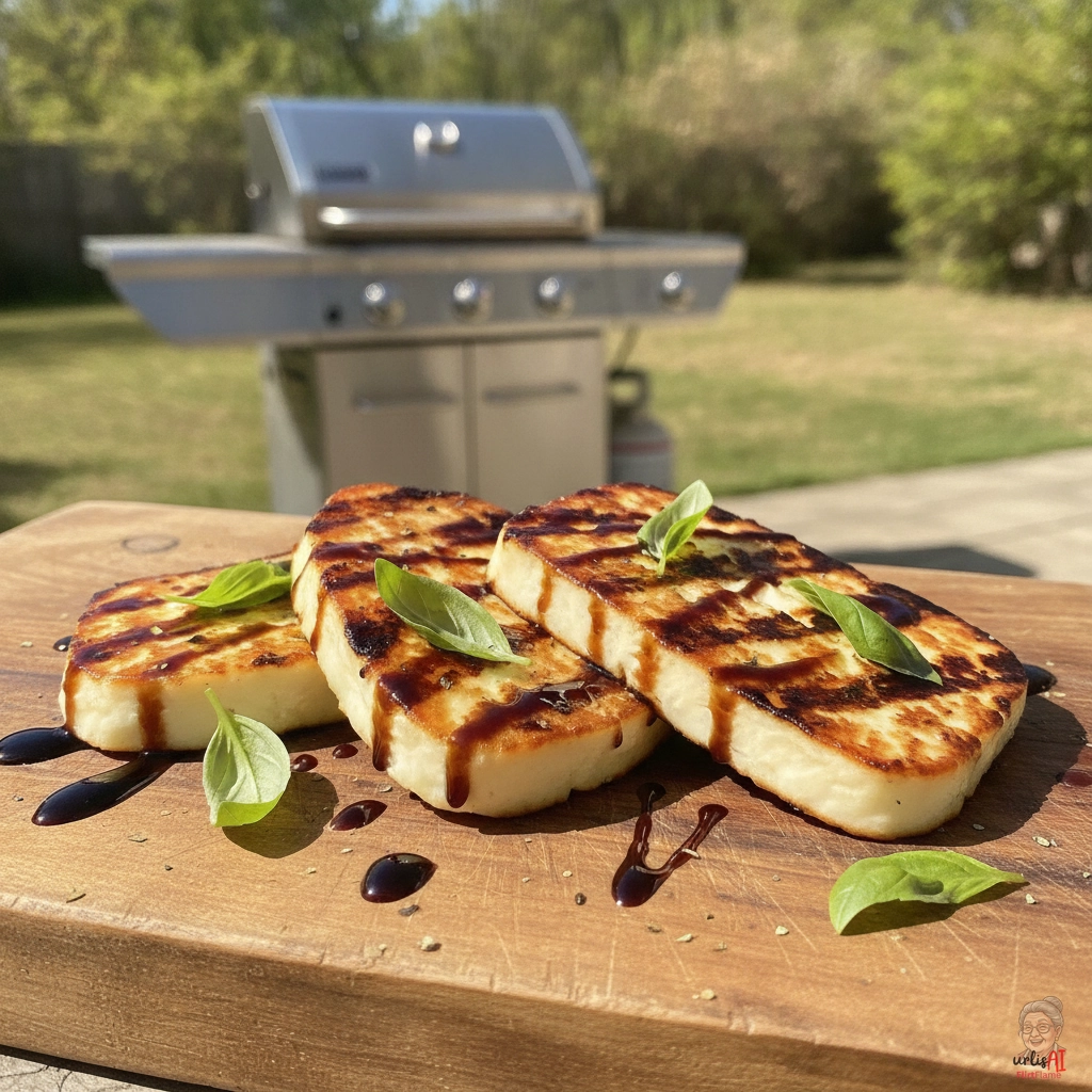 Balsamic Halloumi — Gasgrill