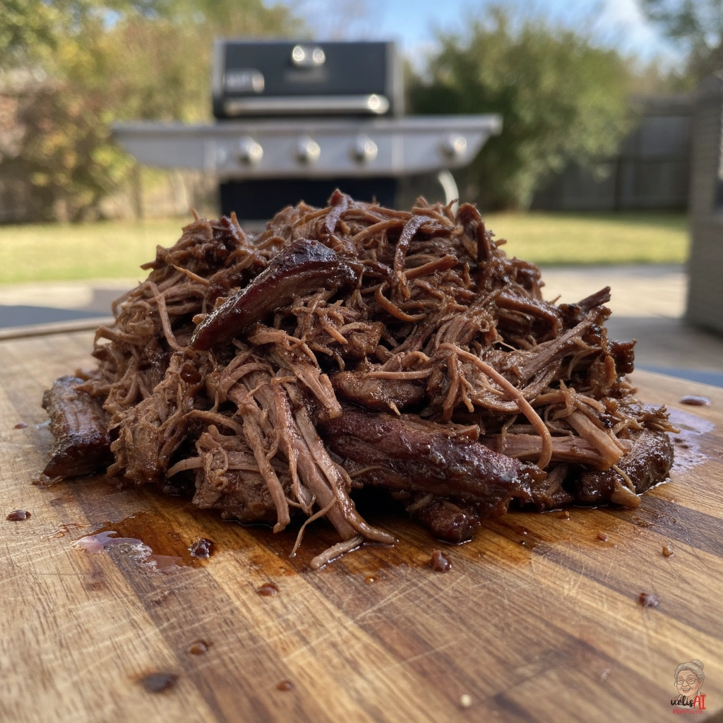 Balsamic Pulled Beef — Gasgrill
