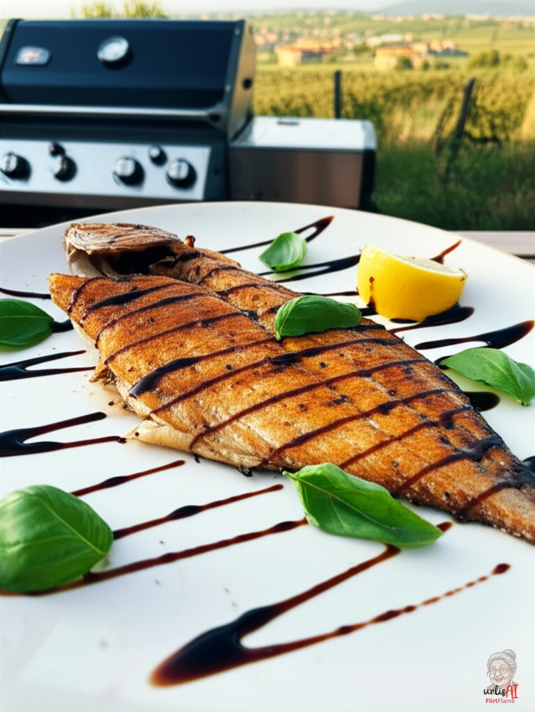 Balsamico Dorade — Gasgrill