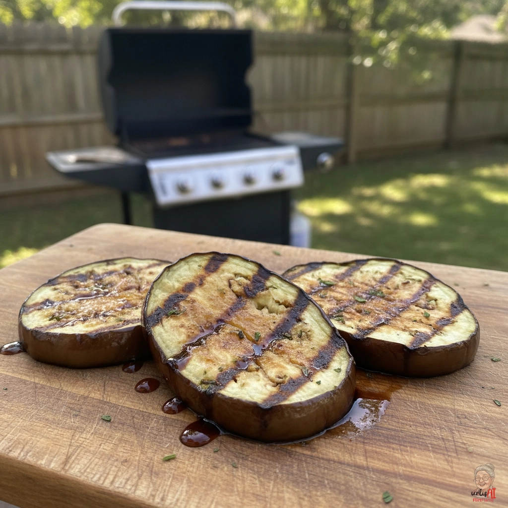 Balsamico Melanzani — Gasgrill