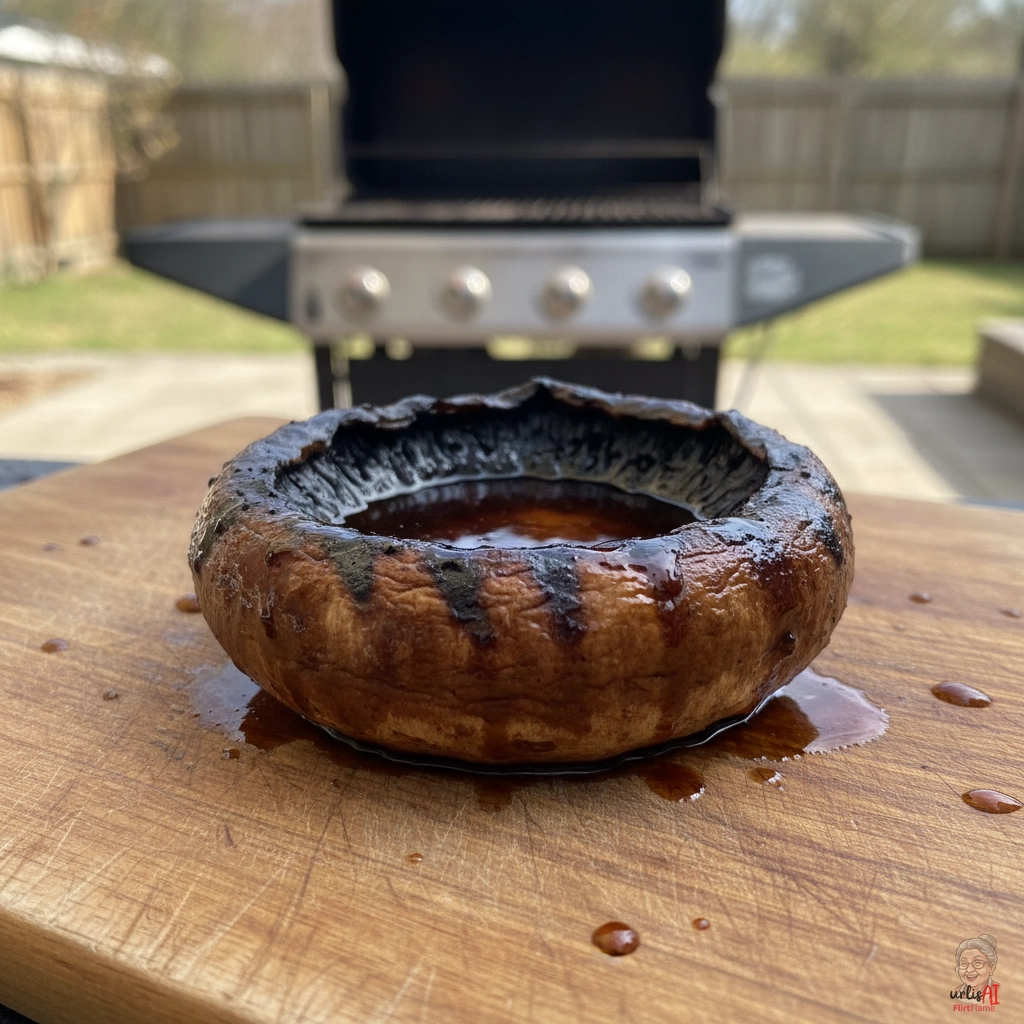 Balsamico Portobello — Gasgrill