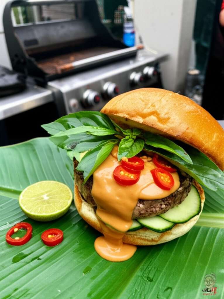 Bangkok Burger — Gasgrill