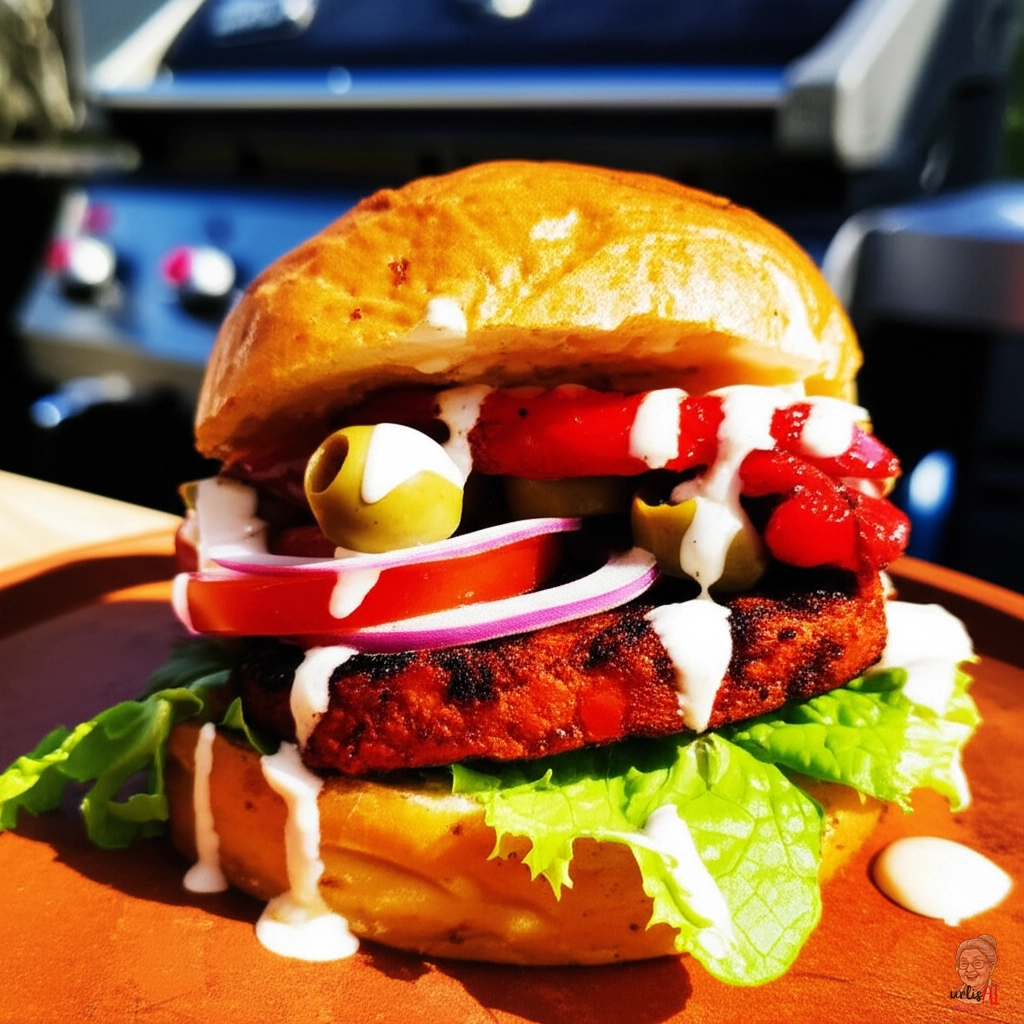 Barcelona Tapas Burger — Gasgrill