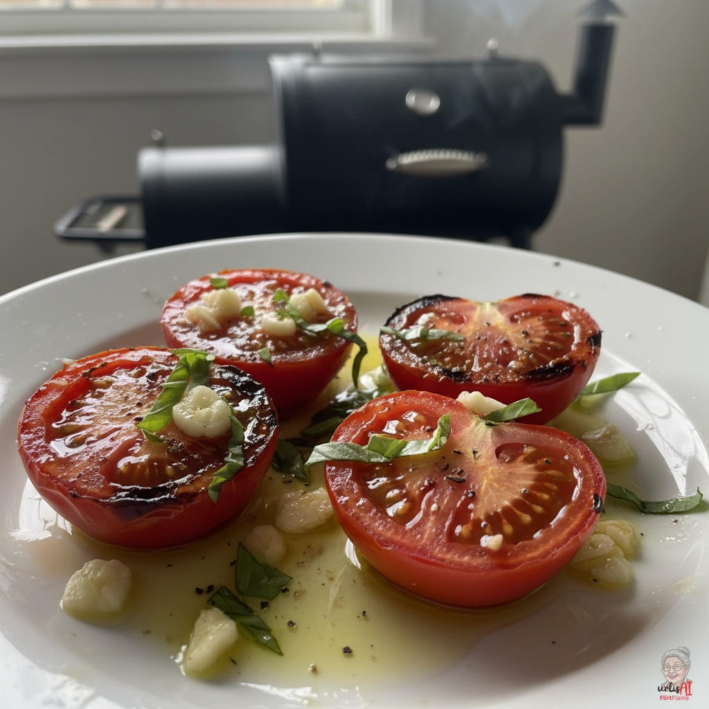 Basilico Rauchtomaten — Smoker