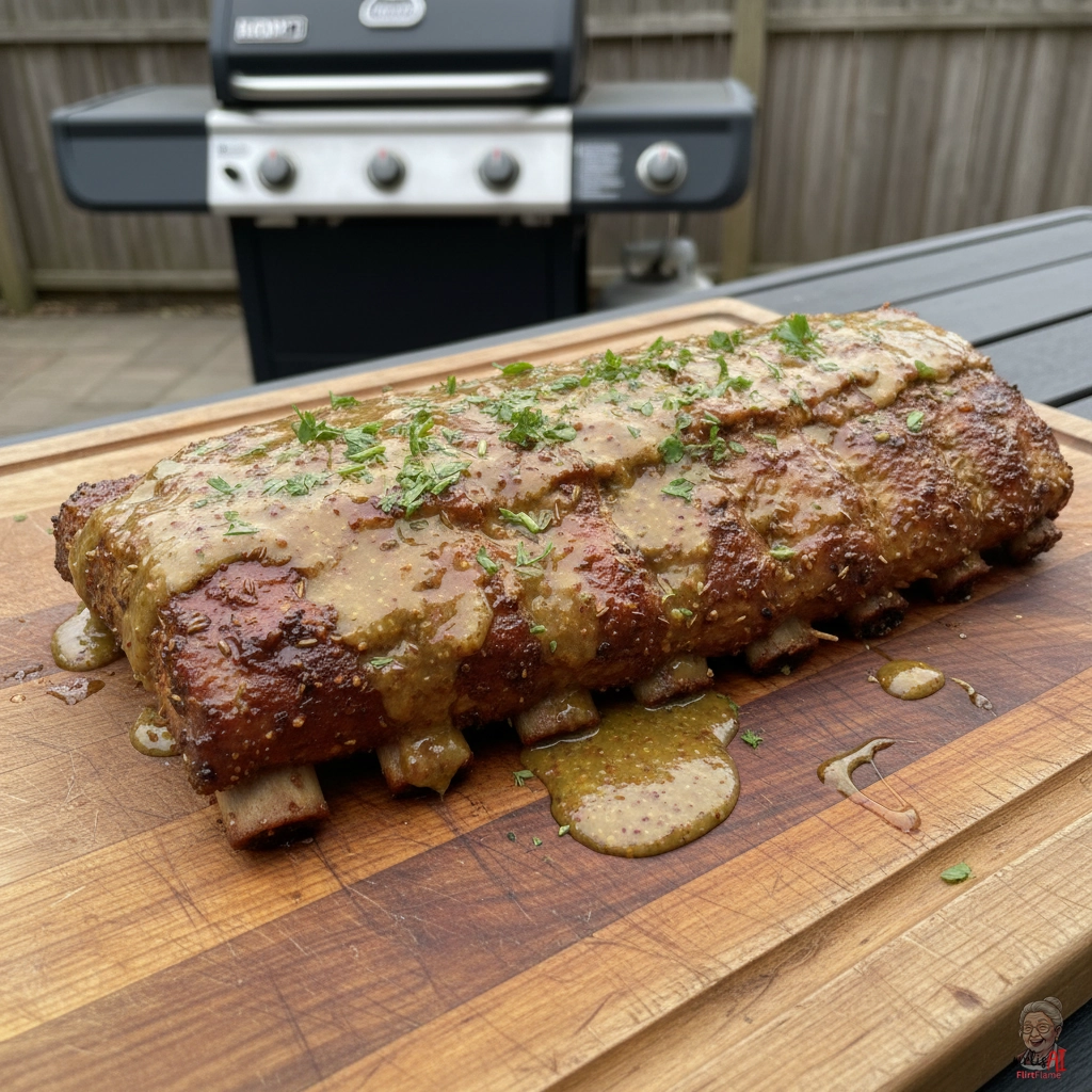 Bavarian Beer Ribs — Gasgrill