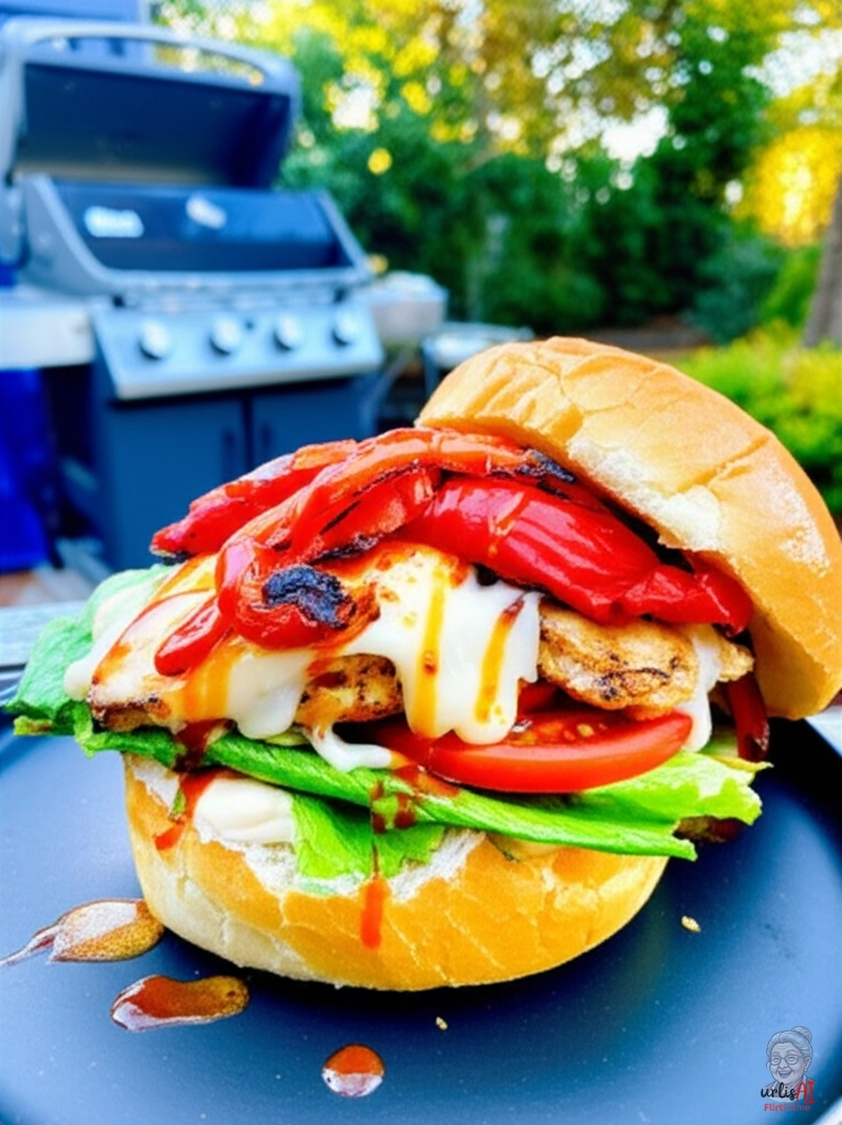 Bayou Chicken Burger — Gasgrill