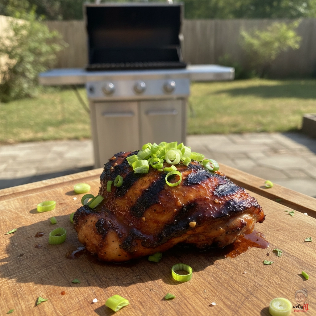 BBQ Chicken Thigh — Gasgrill