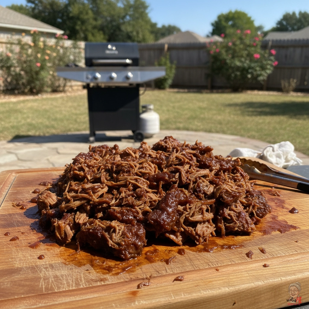 BBQ Pulled Beef — Gasgrill