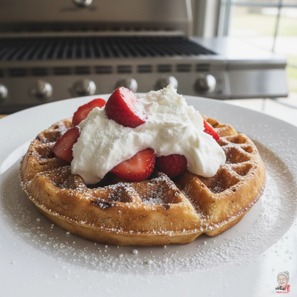 Belgian Waffle Fraise — Gasgrill