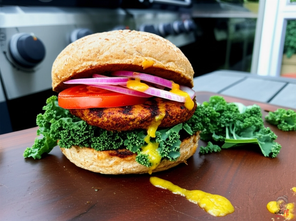 Berbere Burger — Gasgrill