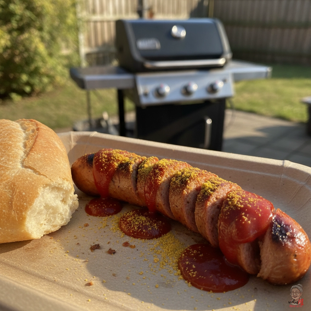 Berlin Currywurst — Gasgrill