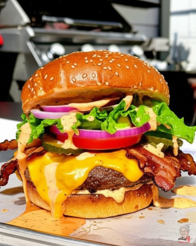 Big Boss Burger — Gasgrill