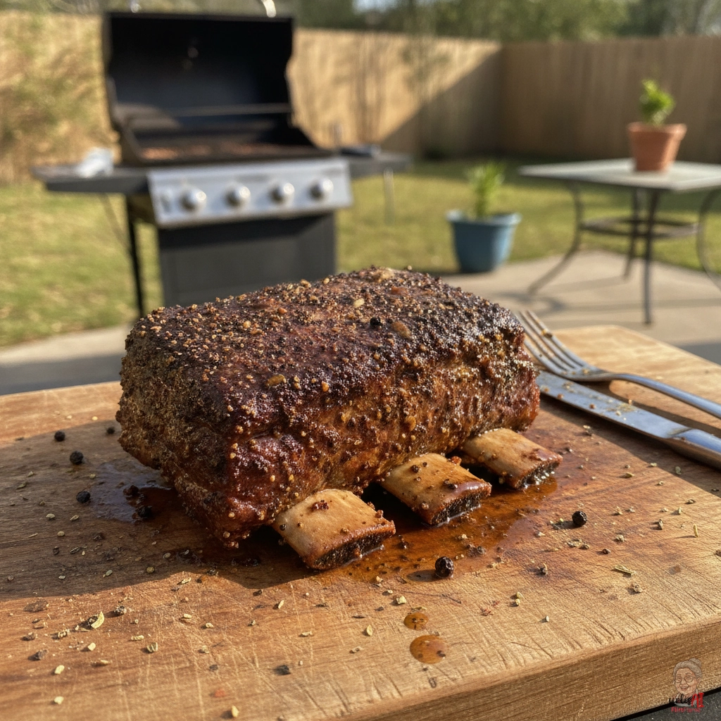 Black Pepper Ribs — Gasgrill