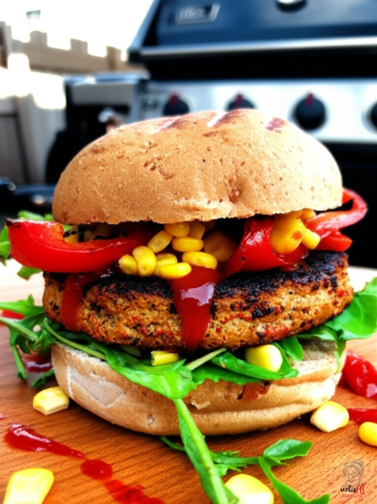 Bohnenfeuer Burger — Gasgrill