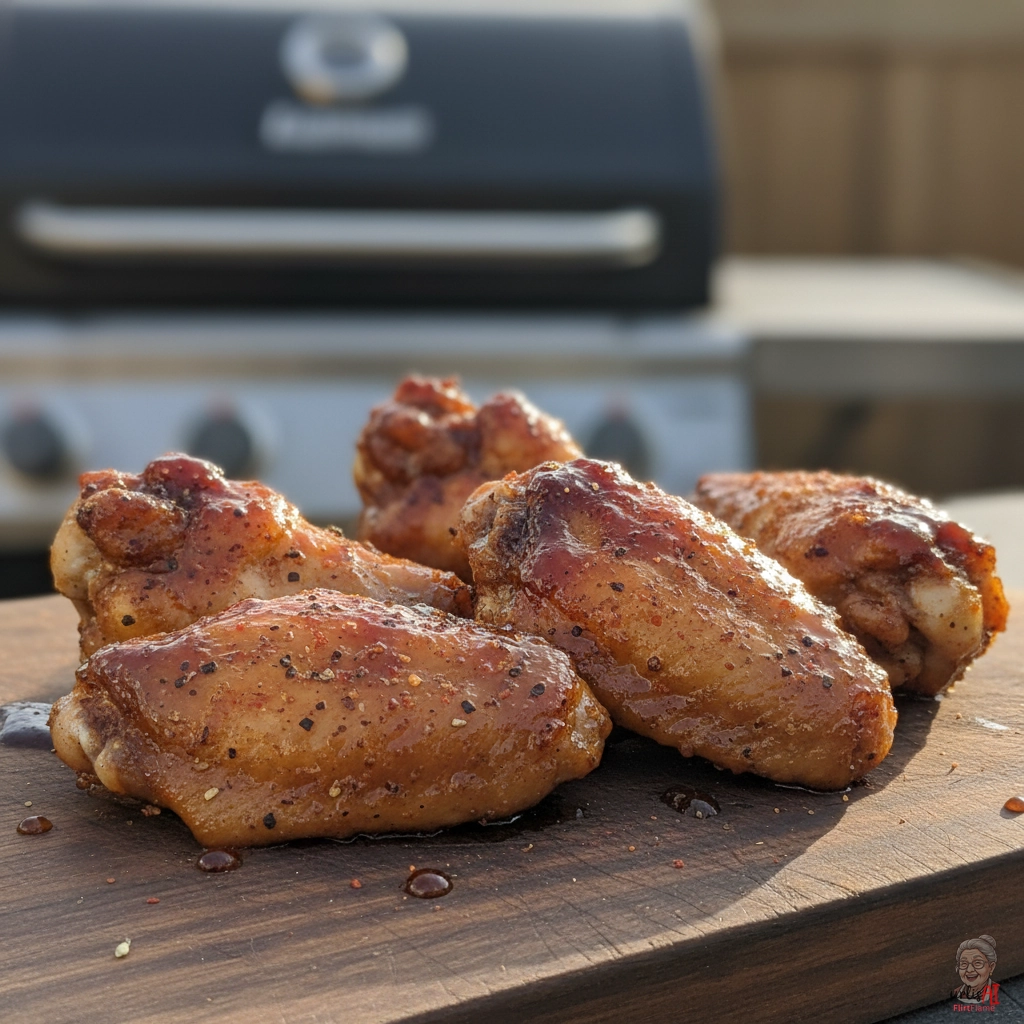 Bourbon Smoke Wings — Gasgrill