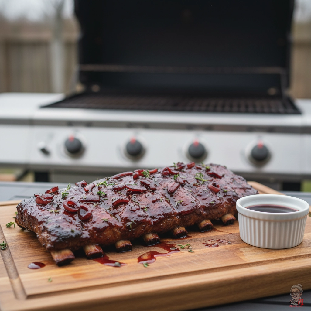 Bourgogne Wine Ribs — Gasgrill