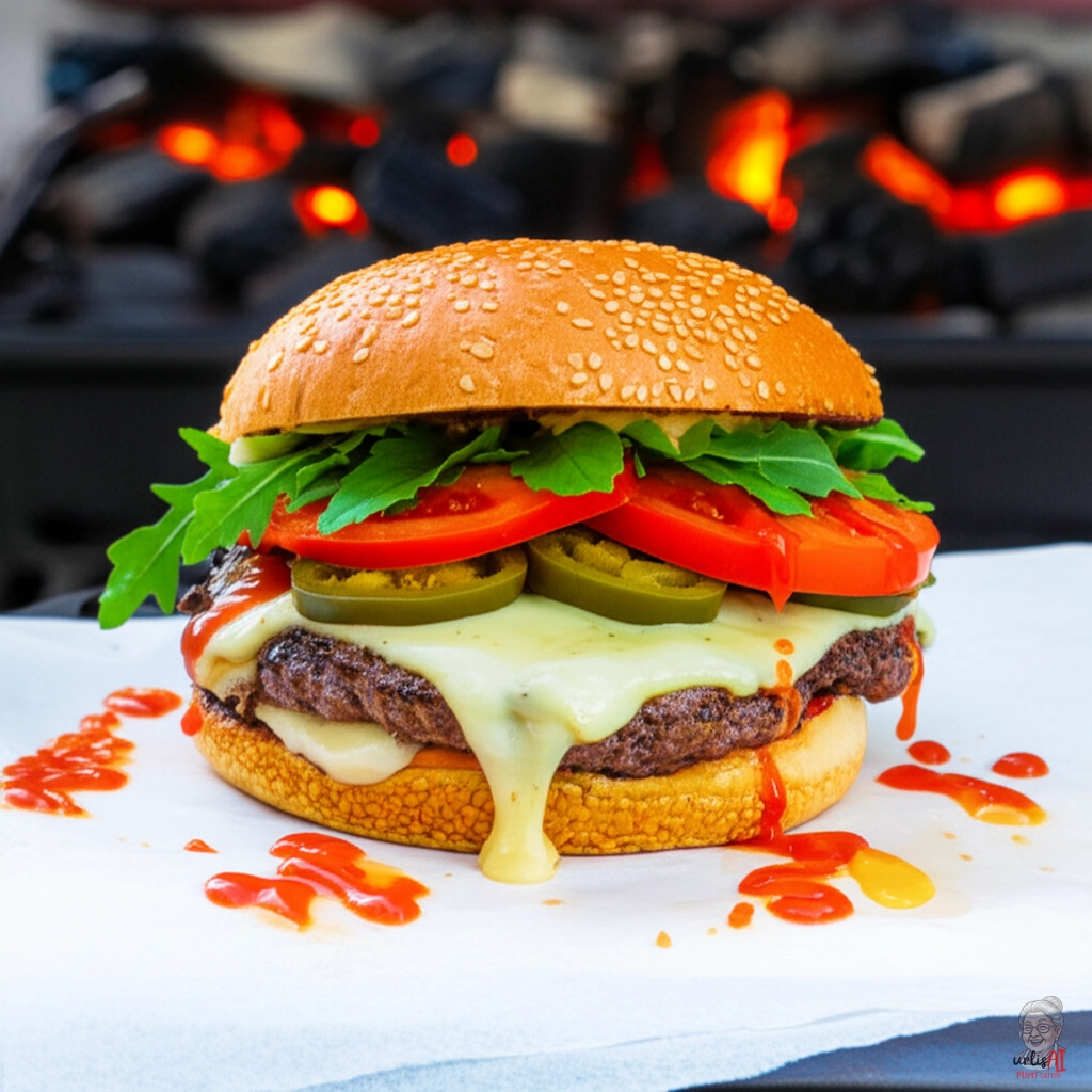 Bronx Charcoal Burger — Kohlegrill
