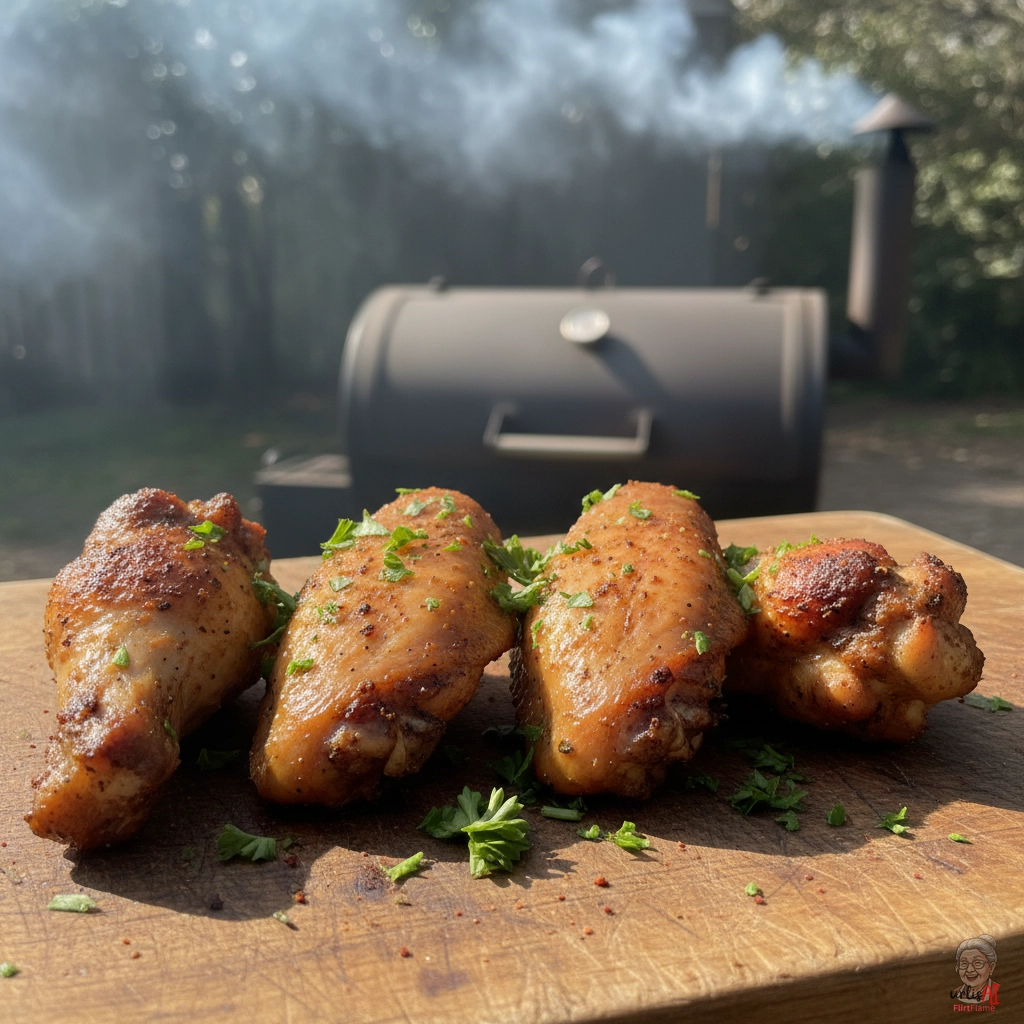 Buche Smoked Wings — Smoker